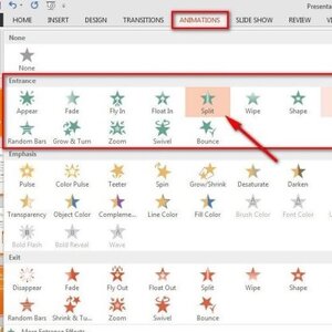 เพิ่มภาพเคลื่อนไหวลงใน Powerpoint ข้อความ รูปภาพ รูปร่าง