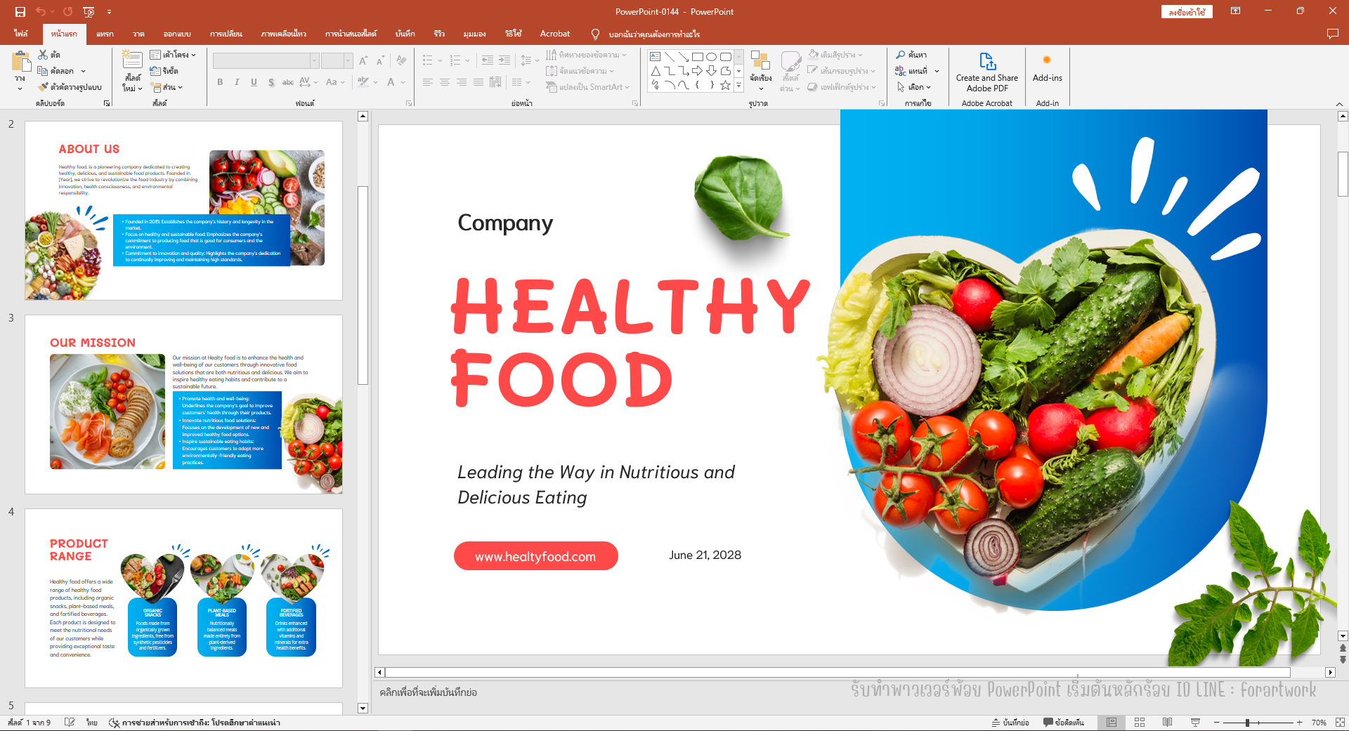 PowerPoint ธุรกิจ นำเสนอแผนธุรกิจให้น่าสนใจแบบมืออาชีพ